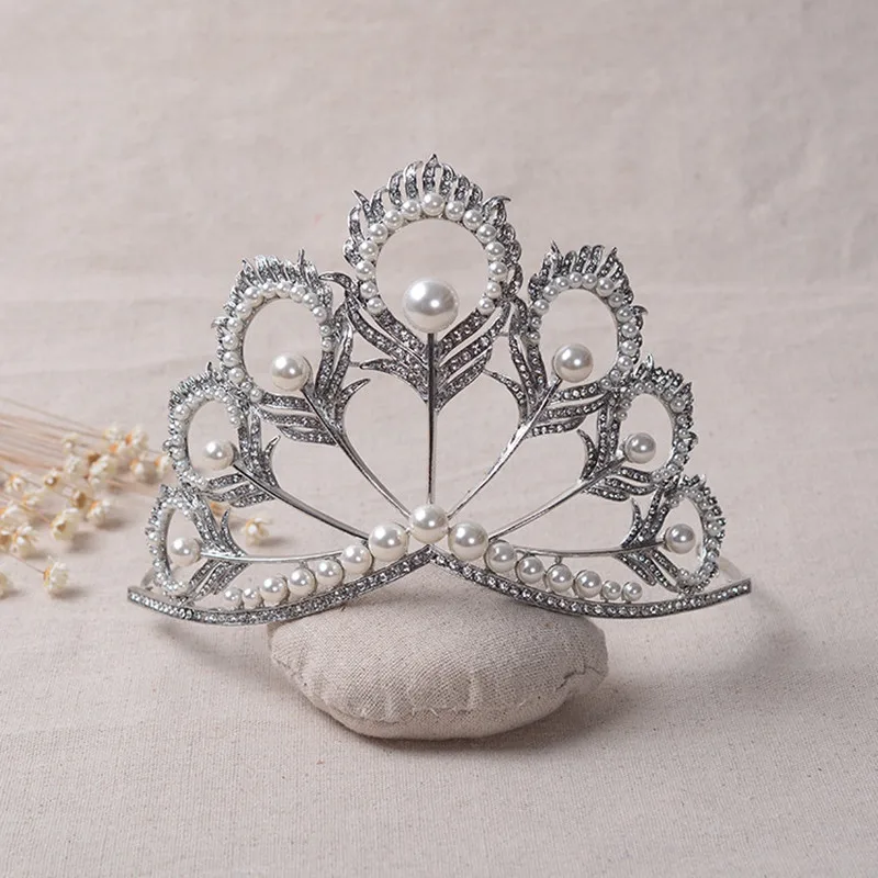Халм Miss Universe Стразы Жемчуг тиары и ворона гигантская большая корона конкурса красоты Miss World Crown MY484