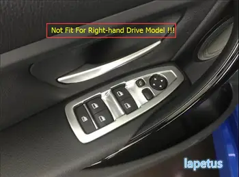 

Lapetus Inner Door Armrest Window Lift Button Panel Cover Trim Matte Interior Fit For BMW X1 F48 2016 2017 2018 2019 2020