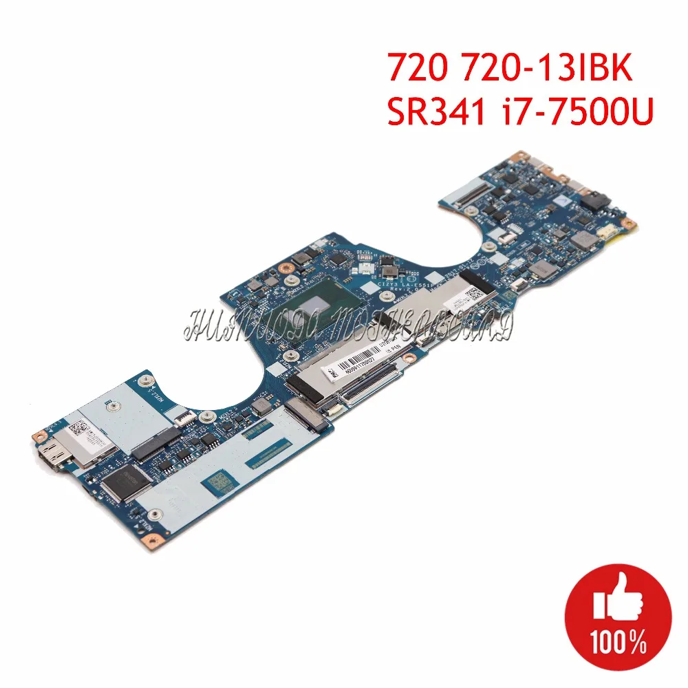 NOKOTION CIZY3 LA-E551P материнская плата для ноутбука lenovo Йога 720 720-13IBK 13,3 "SR341 I7-7500U Процессор 8 г Оперативная память памяти Главная доска