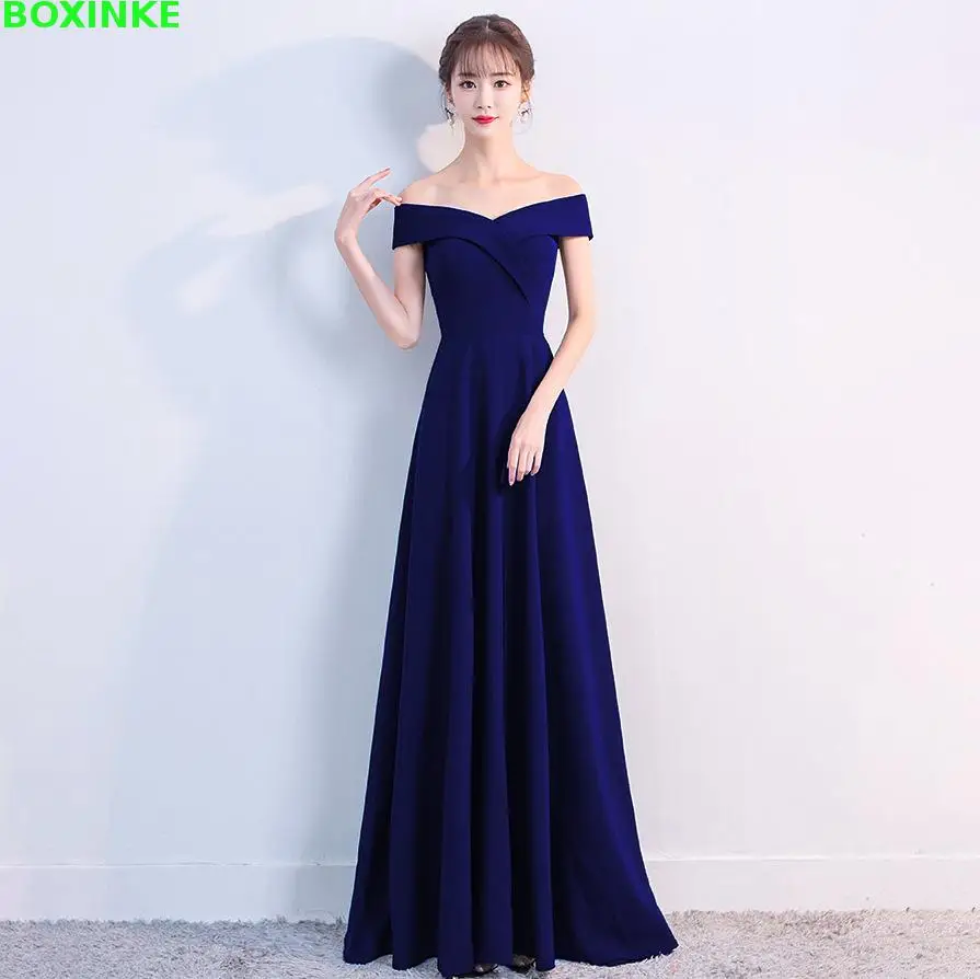 Vestidos Mujer Хлопковое платье настоящая Империя с открытыми плечами летнее без