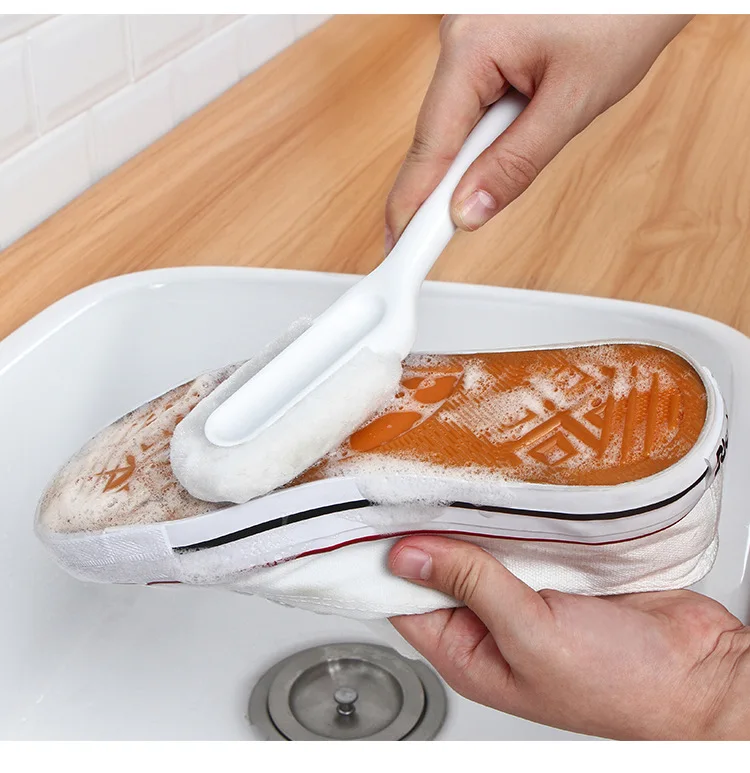 1 шт. новинка щетка для чистки обуви многофункциональная мытья бытовая с длинной