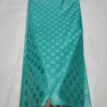 Bazin brode getzner Африканский Базен riche Ткань Высокое качество бассейна riche getzner для свадьбы 5 ярдов/партия LY