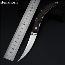 Stenzhorn 2017 Rushed Wood High Quality Outdoor Folding Knife Self-defense Wilderness Survival With Hardness Wild Fruit Fangs