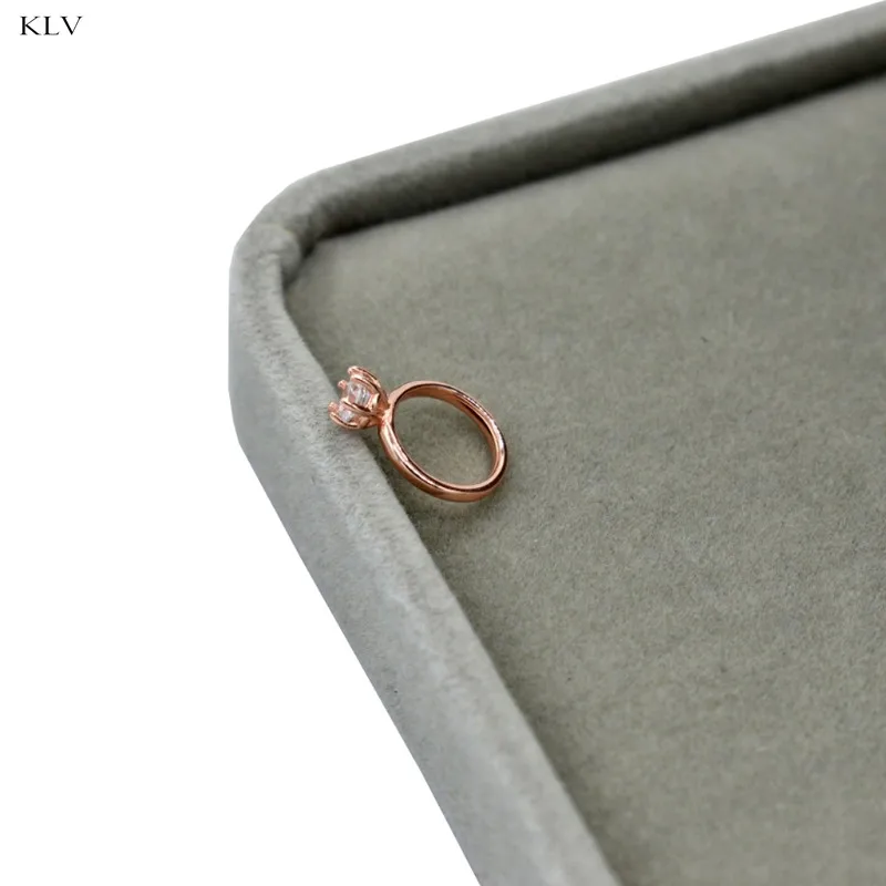 Реквизит для фотосъемки новорожденных аксессуары для одежды кольцо с искусственным бриллиантом для детской фотосъемки ювелирные изделия - Цвет: rose gold