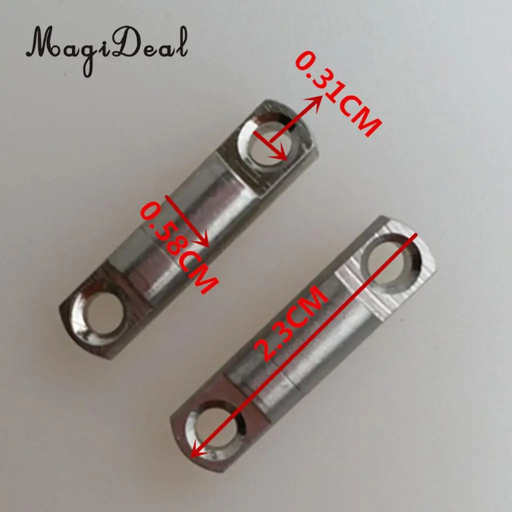 MagiDeal 2x Scuba Diving Dive Diver Reel Guide Line Spool Line Double Swivels - Marine Grade 316 Stainless Steel