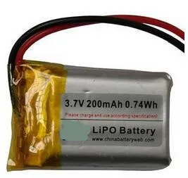 Free shipping 2pcs/lot 3.7V 402030 200mAh polymer lithium battery li-ion rechargeable Rechargeable batteries | Электроника