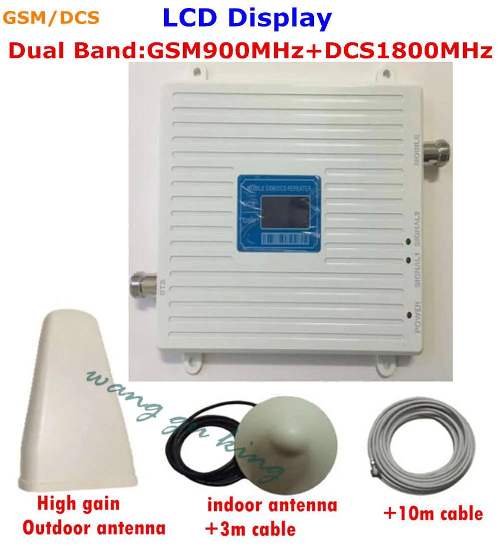 

2017 Dual Band GSM 4G Repater GSM DCS Cellular Signal Booster 2G GSM 900mhz DCS 1800mhz Mobile Phone Signal Repeater Amplifier