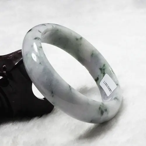 

Certified Grade "A" Natural Green Jadeite Jade Bracelet Bangle style Fine jewe Noble 100% Natural jade -Bride jewelry free shipp
