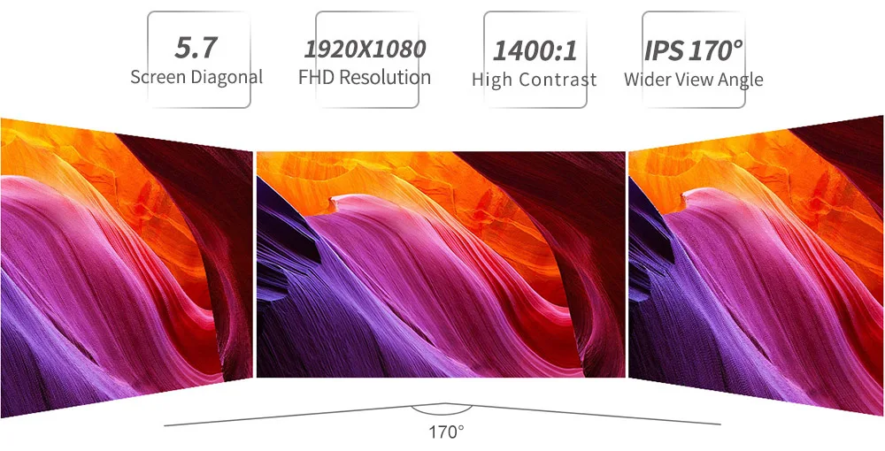 Feelworld F570 5,7 дюймов на камера DSLR поле мониторы 4 к HDMI ips Full HD 1080x1920 ЖК дисплей портативный для Gimbal стабилизатор