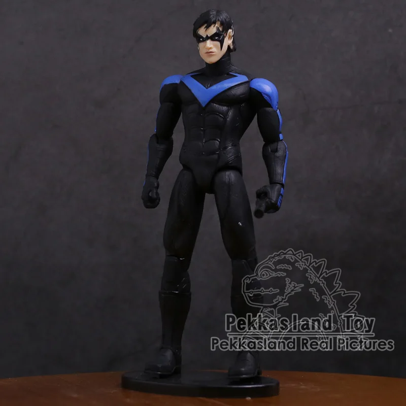 DC COMICS Injustice League Nightwing/Женщина-кошка ПВХ фигурка Коллекционная модель игрушки 18 см