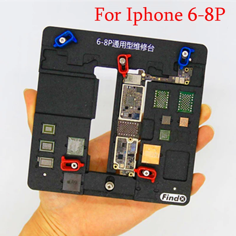 

High Temperature IC Chip Motherboard Jig PCB Holder For iPhone 8 8P 7 7P 6 6P 6S 6SP Mobile Phone Repair Tools Kit