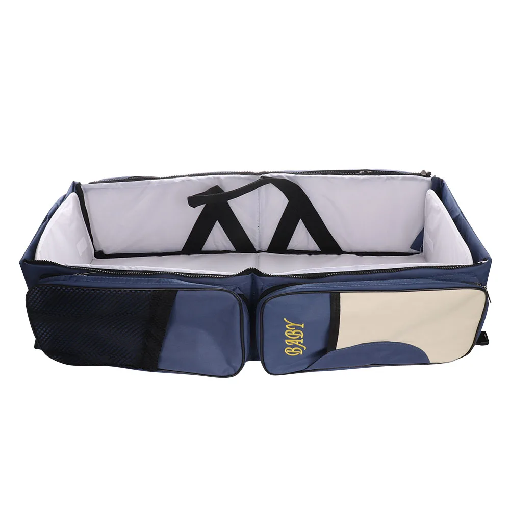

Portable Large Capacity Mummy Diapers Bags Travel Baby Bottle Cloth Box Diaper Changing Nappy Nursing Bag 3 in 1 Fordable Case