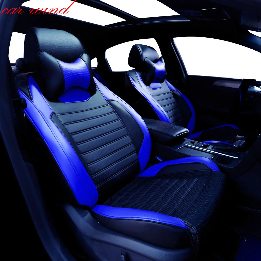 

Car Wind automobiles Auto Leather set car seat covers for Skoda Octavia Fabia Rapid Mazda 3 Bmw X3 honda civic car accessories