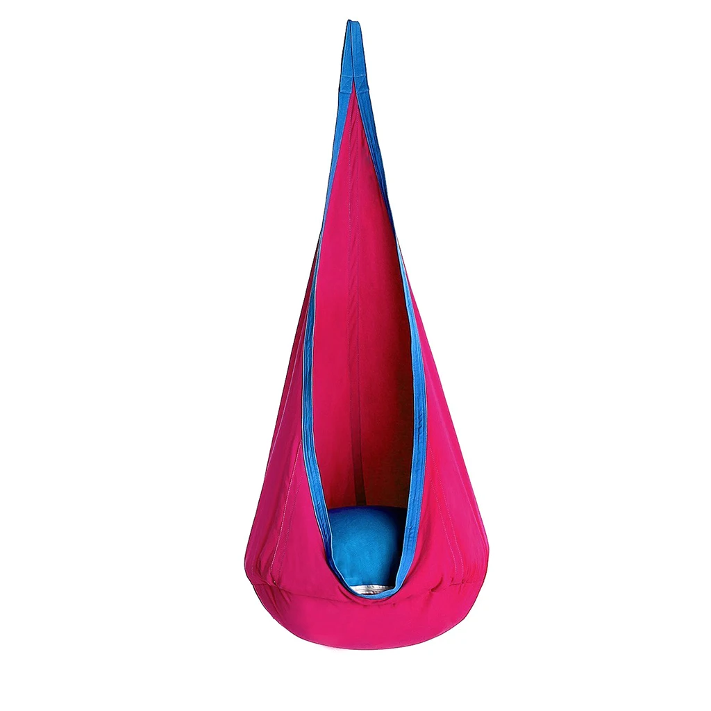 Kids Inflatable Cushion Hanging Hammock Chair Swing Seat Toy Kids/Baby Indoor & Garden Patio Fun