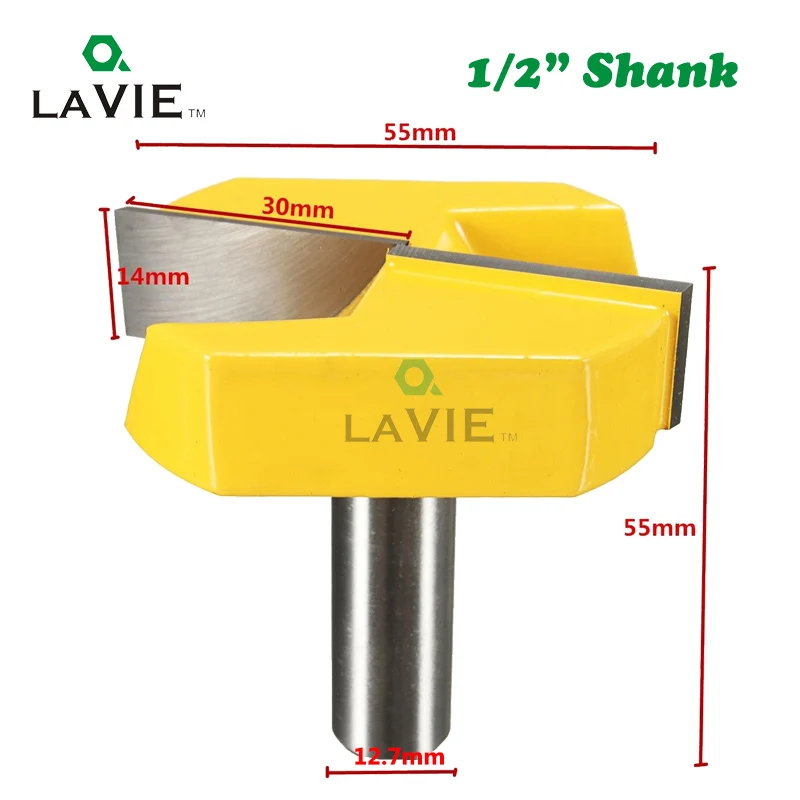 LAVIE 12 мм 1/" хвостовик 2-1/4" Нижняя Чистящая фреза прямой бит дерево чистая фреза для дерева деревообрабатывающие биты MC03102