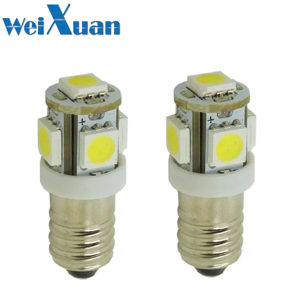 

E10 Ey10 T3.25 LED Light 1W 12V DC Motorcycle Auto Car LED Interior Light Flashlight Torch Headlamp White Warm White Blue 2Pcs
