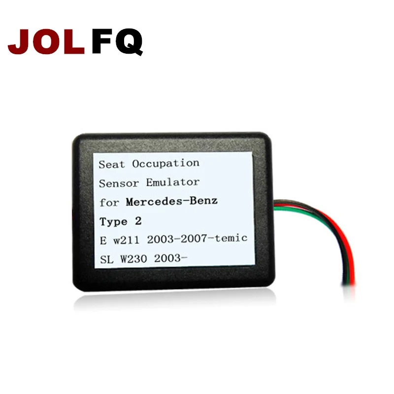 

JOLFQ MB SRS Emulator Type 2 for Mercedes for benz E W211 SL W230 SLK W171 seat emulator Airbag reset tool