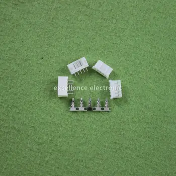 

100 Sets, Micro JST 2.0 PH 5-Pin Connector plug Male ,Female, Crimps