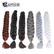Eunice Blonde 613 пучки волос огромные косички объемные синтетические волосы африканские плетение волос стиль крючком волосы для наращивания