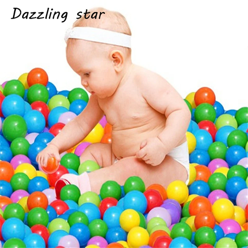 10 шт. разноцветные Пластиковые Мячи для бассейна 13 дюймов|ocean wave ball|soft plastic ocean