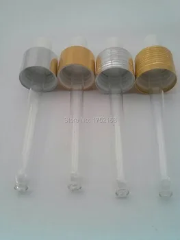

Wholesale gold silver dropper, bright gold thread dropper, silver thread dropper, with 5ml/10ml/15ml/20ml/30ml/50ml/100ml