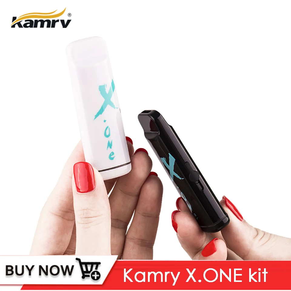 

Original Kamry X ONE Kit Electronic Cigarette Disposable Vape Pen 280mah Battery 1ml Capacity One-off Vaporize Kit Minifit Vapor
