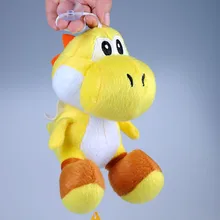 New Yellow Yoshi 7 Super Mario Bros Soft Plush Figure Toy Doll Cute Baby Gift