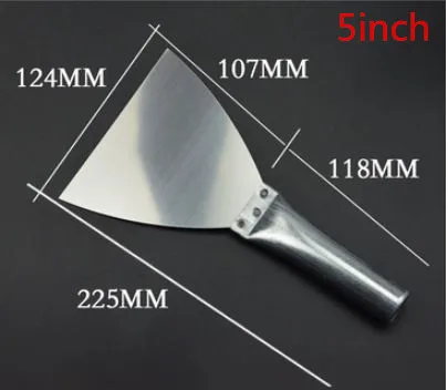 Нож для шпатлевки скребок лезвие 2 &quot3&quot 4 &quot5&quot Железная ручка нож из