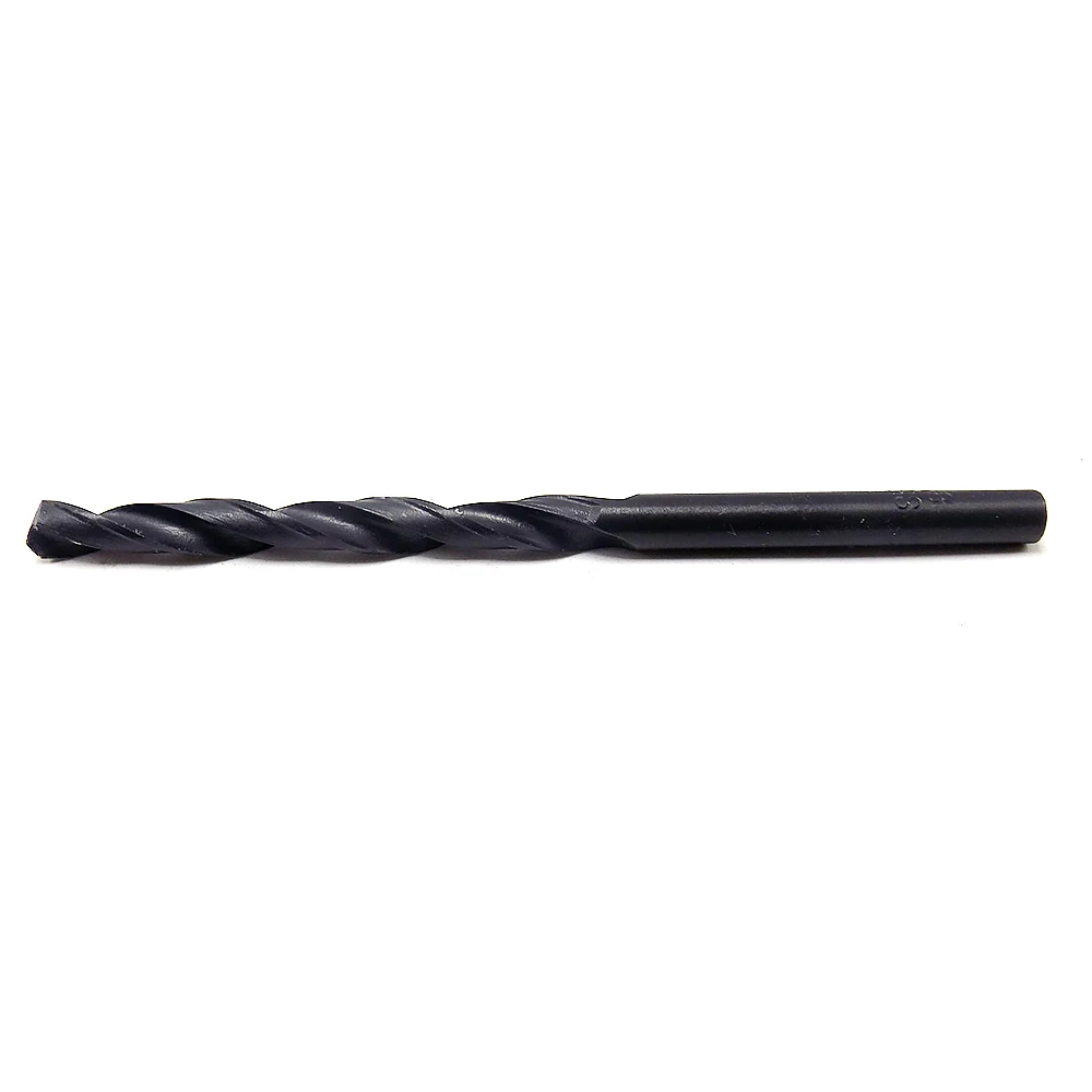 High Speed Steel Titanium Twist Drill / Straight Shank 13pcs Nitrided Drill 1.5mm-6.5mm Metal Woodworking Tool Set