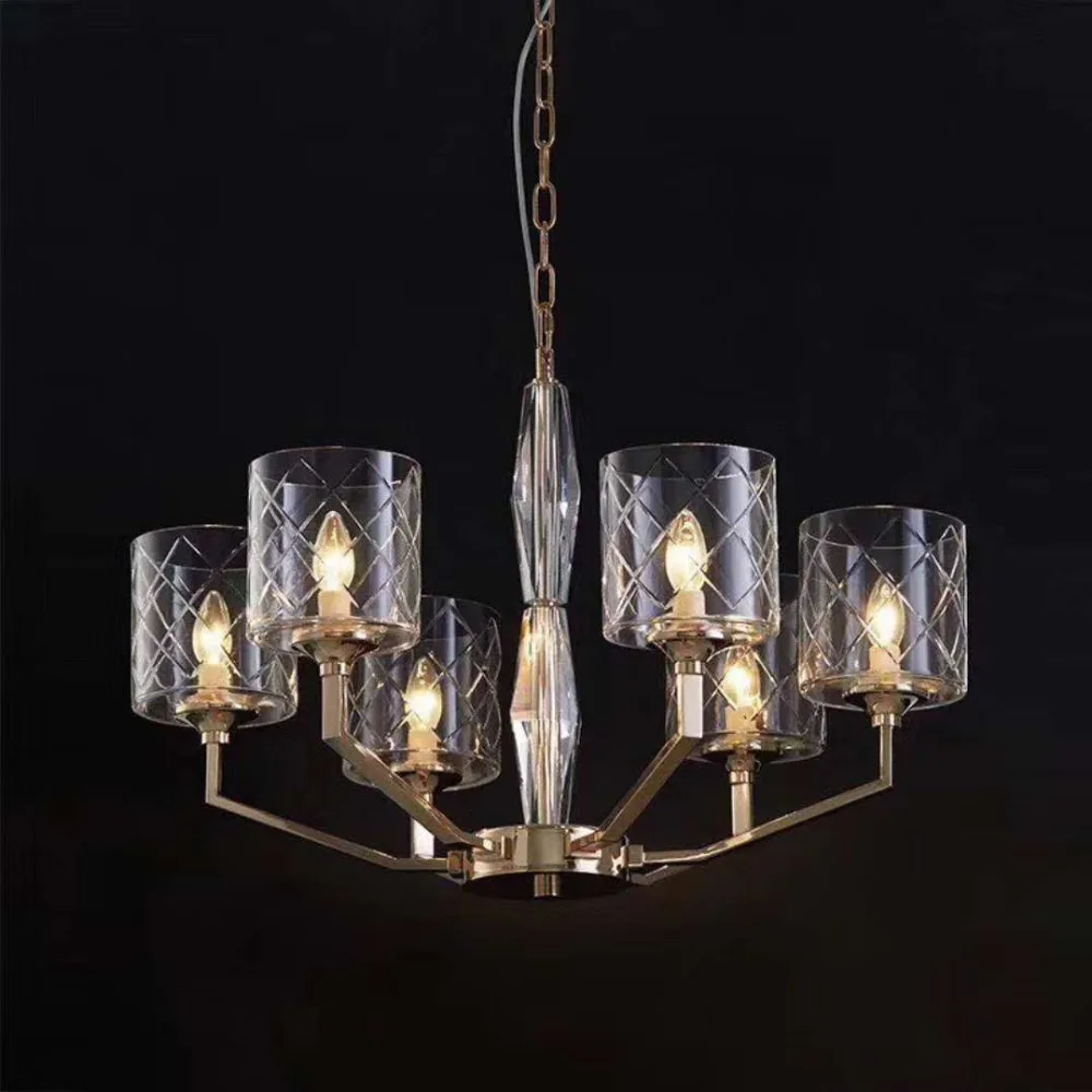 

Free shipping post-modern living room chandelier creative personality art atmosphere light luxury restaurant lamp home lighting