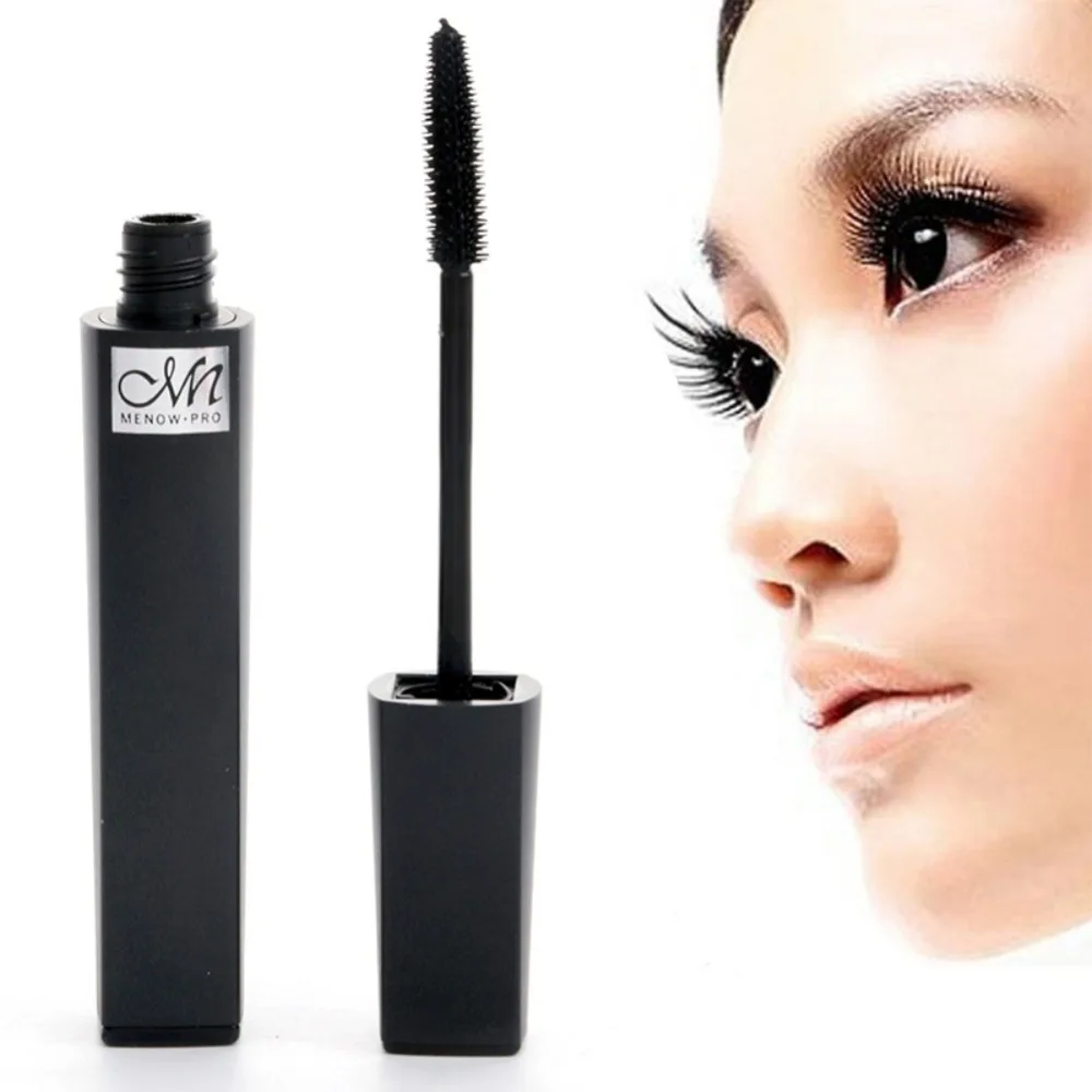Waterproof Eyelashes Black Mascara Makeup Eyes Volume Longwearing