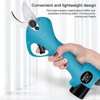 

Electric scissors Cordless electric pruning shears Rechargeable Electric Branch Cutter for Sharp Cutting Tool to Fruit Garden