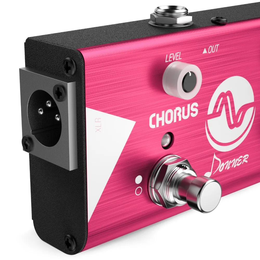 Donner Effect Chain Alpha BASS Guitar Effect Pedal Mini multi-effects Compressor Bass Drive Chorus Effect Pedal части для гитары