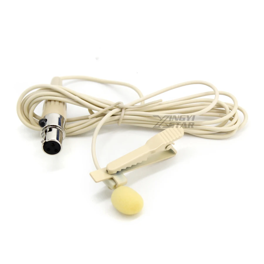 البسيطة ta3f xlr 3 دبوس المكونات مكثف مايك التعادل طوق كليب على ميكروفون lavalier ميكروفون ل اسلكي نظام الارسال كاريوكي خلاط