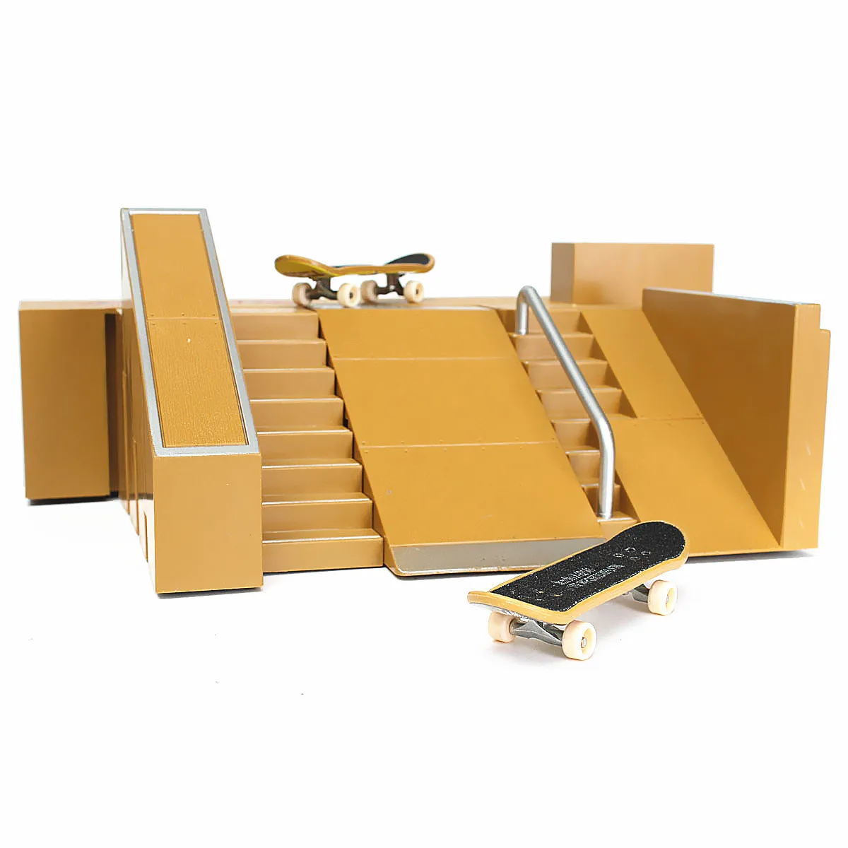 2 шт Fingerboards Finger Board Skate Park Ramp части Ultimate Parks 91C w/коробка для Tech Настольный пальцевый Скейтборд Finger Board