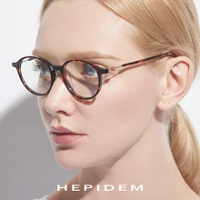 Ацетатные очки, оправа для мужчин и женщин, круглые очки по рецепту, Ретро стиль, без винтов, близорукость, оптические оправы, очки, очки