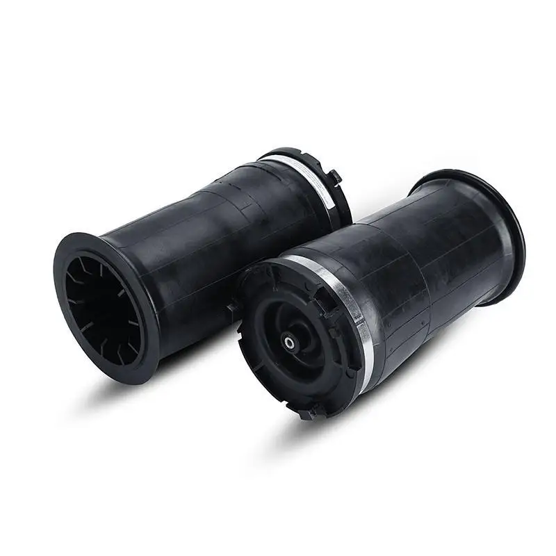 2x Black Car Auto Rear Air Suspension Sring Bags For Hummer H2 Luxury
