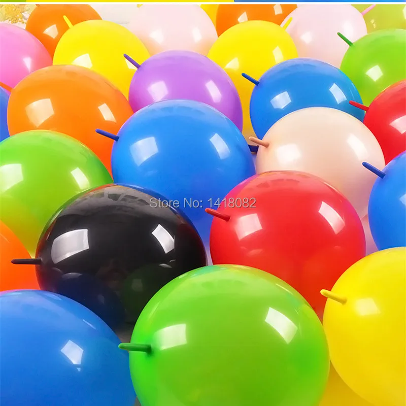 

BTRUDI 100 pcs/lot 10inch tail multicolor latex balloon wedding supply birthday party for kid descrption baby shower boy girl