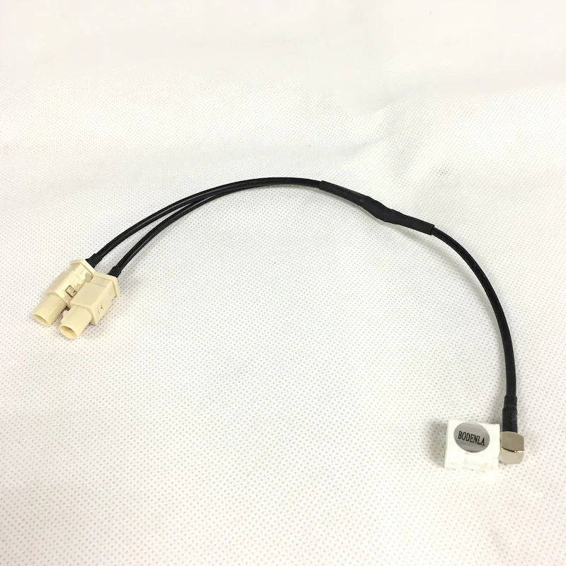BODENLA 2 к 1 антенный адаптер кабель для VW Golf Jetta 5 6 MK5 MK6 Passat B6 Tiguan Vento RCD510 RNS510|rcd510