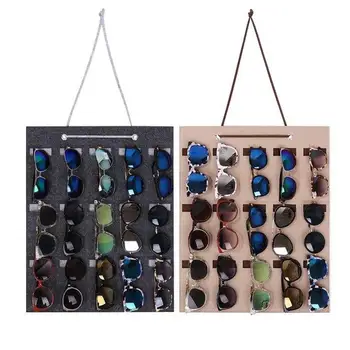

Newest Glasses Organizer Sunglasses Organizer Storage Hanging Sunglasses Eyeglasses Wall Organizer For Women Man Home Decor 4