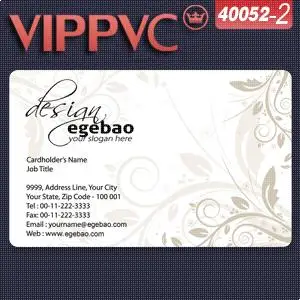 

40052-2 PVC Loyalty card