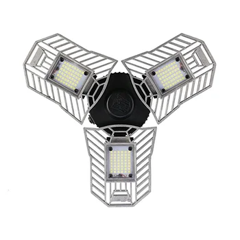 

Angle Adjustable LED Deformable Garage Light 60W E27 LED Ceiling Lamp For Warehouse/Basement/Workshop LED Energy Saving Lamp