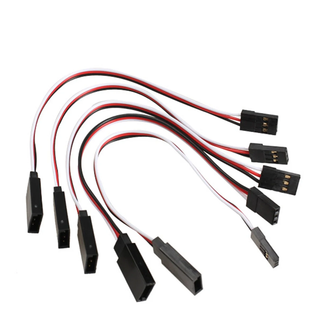 3pcs 150mm 300mm RC Servo Extension Cord Cable Wire Lead JR Futaba Connector
