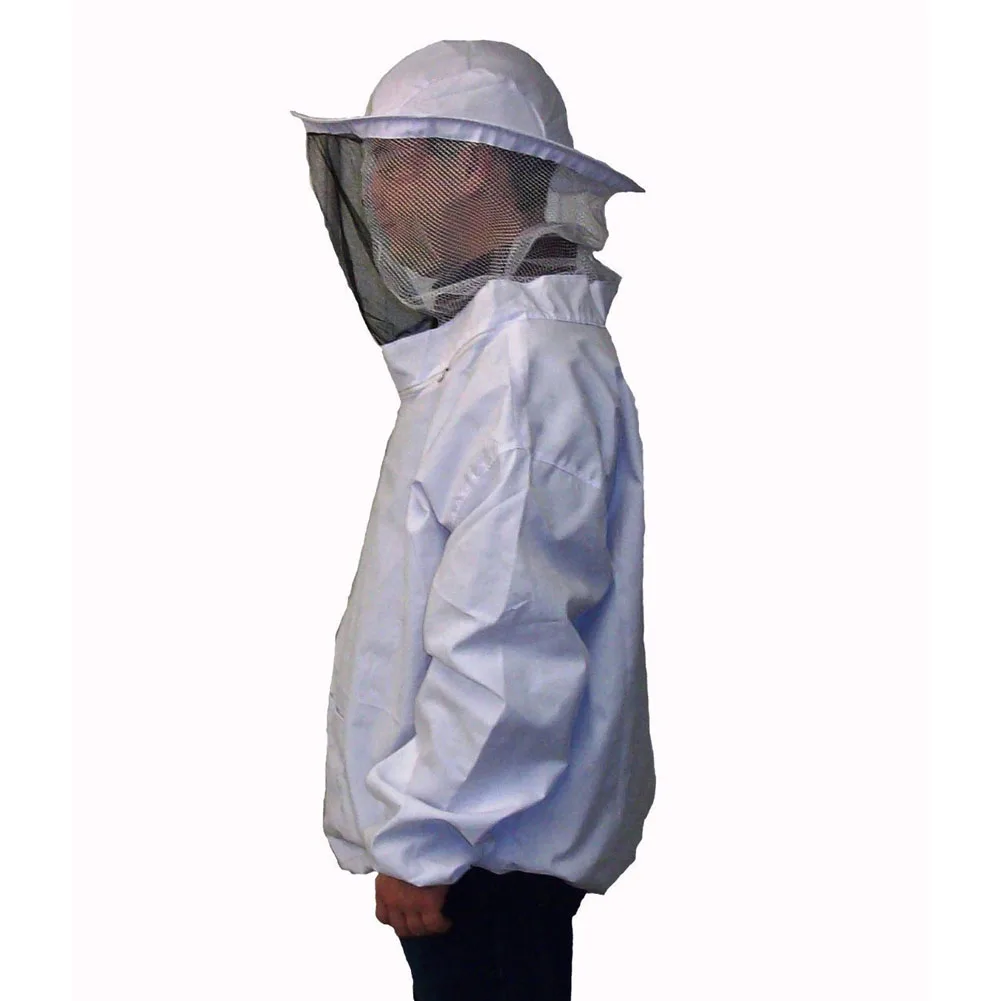 Камуфляжная куртка для пчеловодства Защитная вуаль халат пчела пальто костюм Одежда TB распродажа