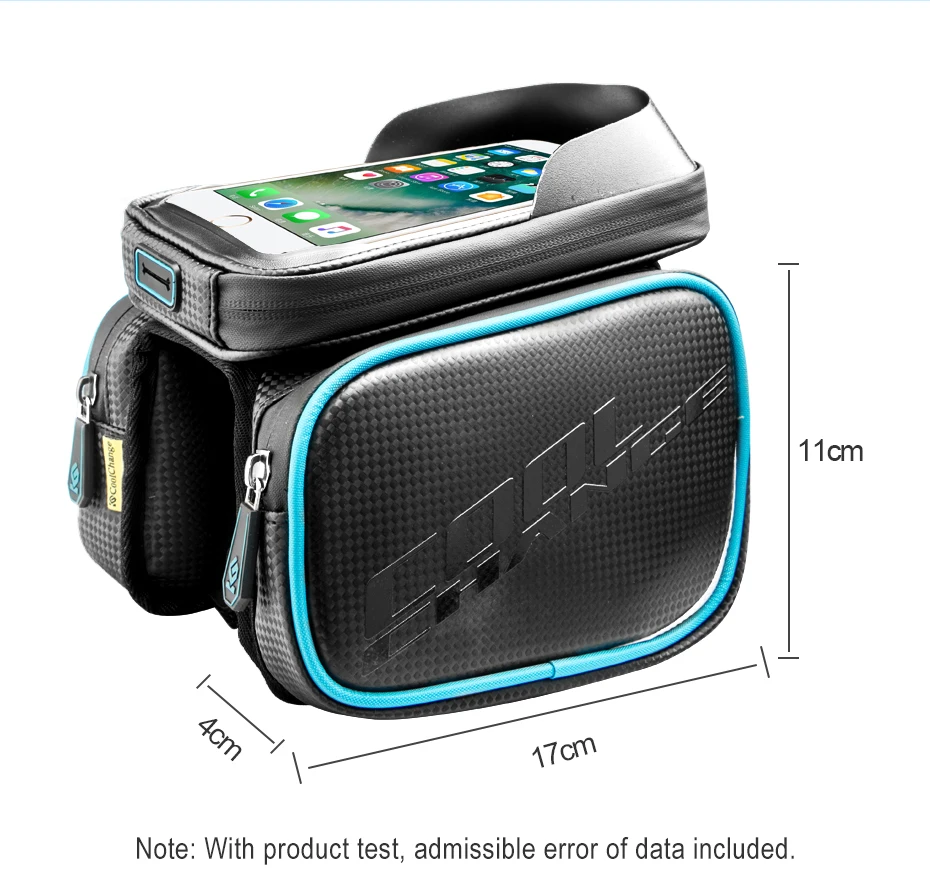 Best CoolChange Bicycle Bag Waterproof Ciclismo Bike Bags Phone Touch Screen Bike Front Frame Tube Pannier Bag Bicycle Accessories 3 Best CoolChange Bicycle Bag Waterproof Ciclismo Bike Bags Phone Touch Screen Bike Front Frame Tube Pannier Bag Bicycle Accessories 3