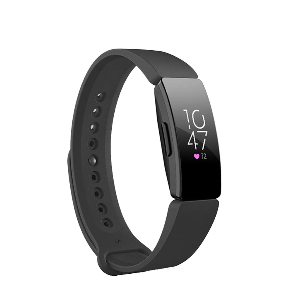 Силиконовый ремешок для Fitbit Inspire/Inspire HR Смарт-часы фитнес-трекер спортивный водонепроницаемый сменный Браслет ремешок
