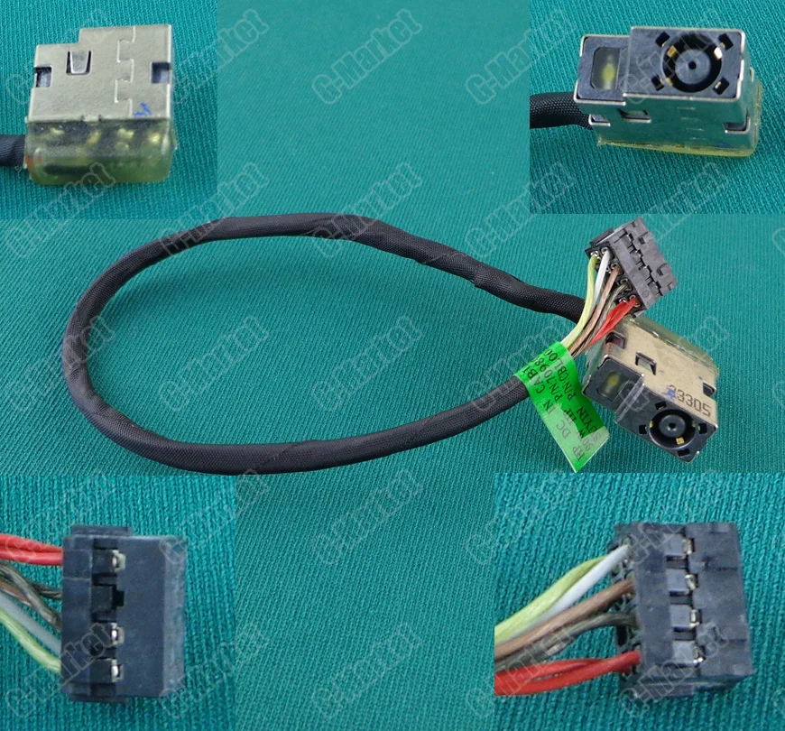 Новый DC разъем питания с кабелем для HP Pavilion 15 e041 e026 e207 E208 E209 10X|jack power connector|jack