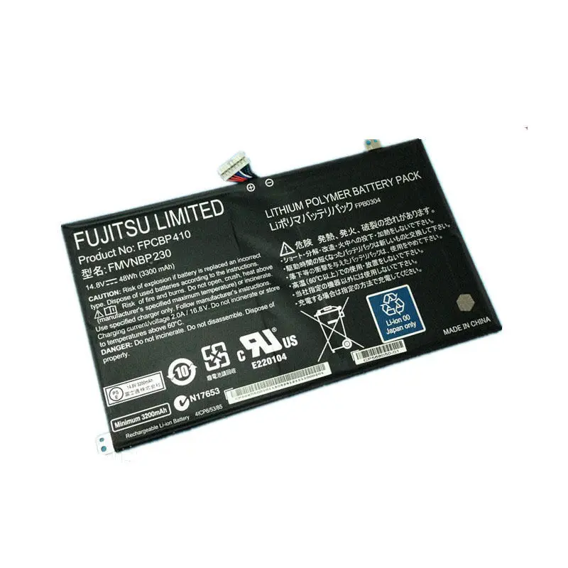 Новые оригинальные Батарея для Fujitsu Lifebook UH574 UH554 U554 U574 серии FMVNBP230 FPB0304 FPCBP410 4ICP6/53/85 14