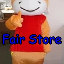 Прекрасный Пасхальный рогатый скот Детский костюм талисмана Пасхальный животные мультяшный маскот наряд костюм кунг-фу панды EMS SW175