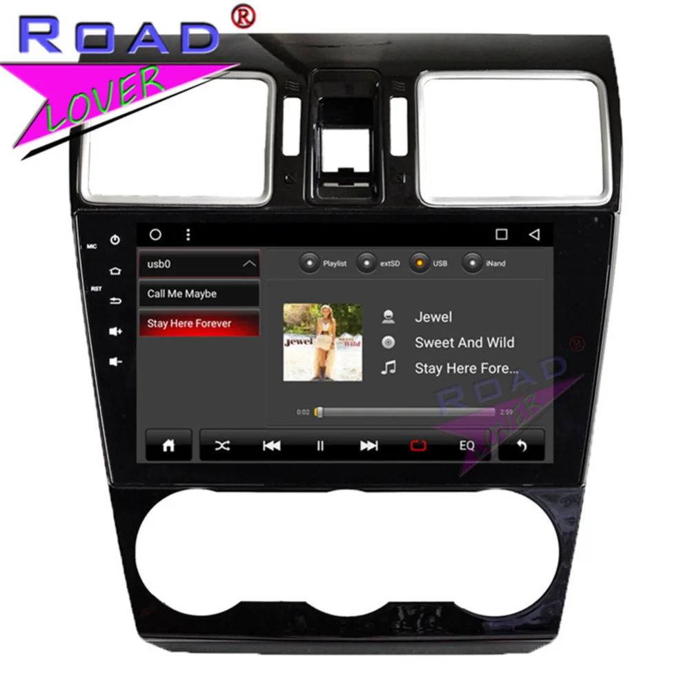 Discount Autoradio Android 8.1 Car Multimedia Player For Subaru WRX Forester 2013 Stereo GPS Navigation 2 Din Auto Head Unit 8 Core 64G 4